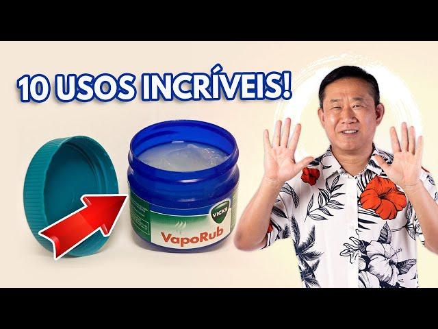 10 UTILIDADES INCRÍVEIS DE VICK VAPORUB QUE VOCÊ NEM SABIA | Peter Liu