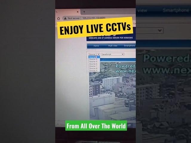 Check CCTVs without Password