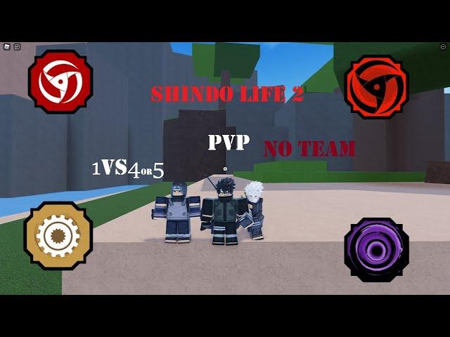 how to fight alone no team in SHINDO LIFE 2 ! pvp