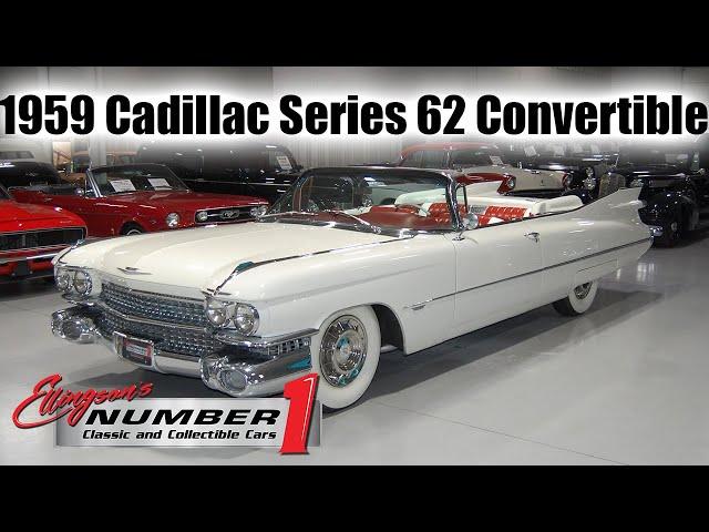 1959 Cadillac Series 62 Convertible at Ellingson Motorcars in Rogers, MN