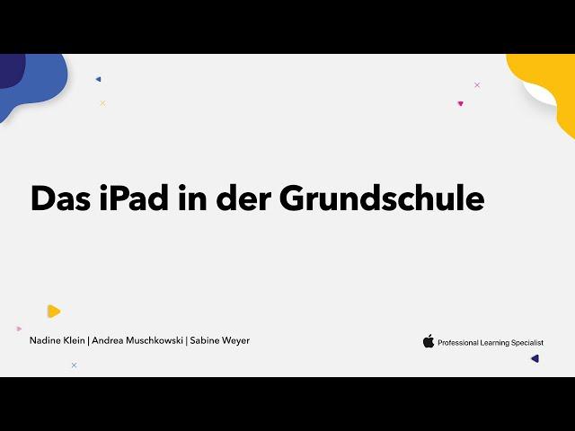 Das iPad in der Grundschule