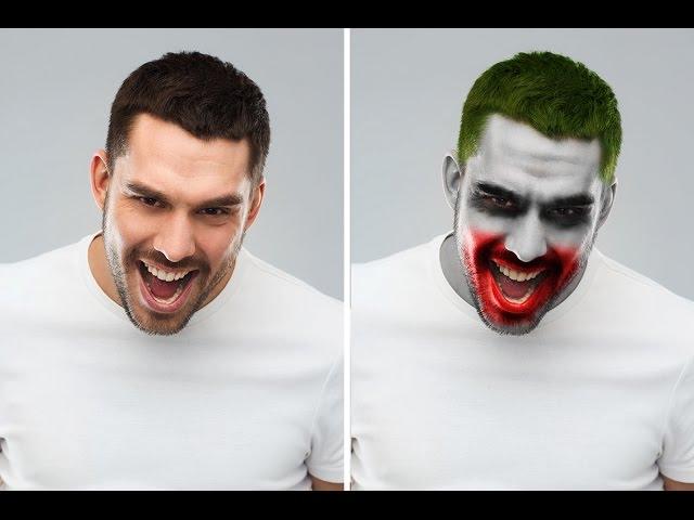 How to create Joker Face in Photoshop