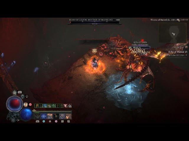 HOW TO DEFEAT UBER LILITH SORC LIGHTNING SPEAR | SEASON 5 | DIABLO 4