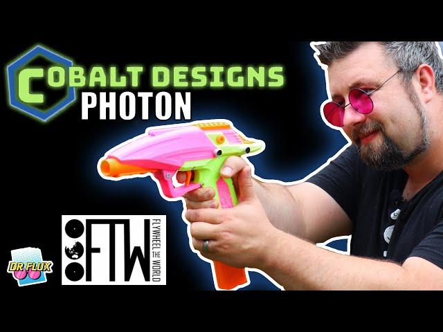 Best Sci-Fi Nerf Sidearm FTW Cobalt Designs Photon