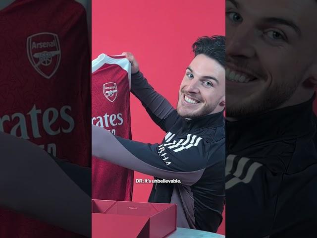 OUR GUNNERS UNBOX THE NEW HOME KIT  #arsenal #adidas #shirt #rice #odegaard #williamson #russo