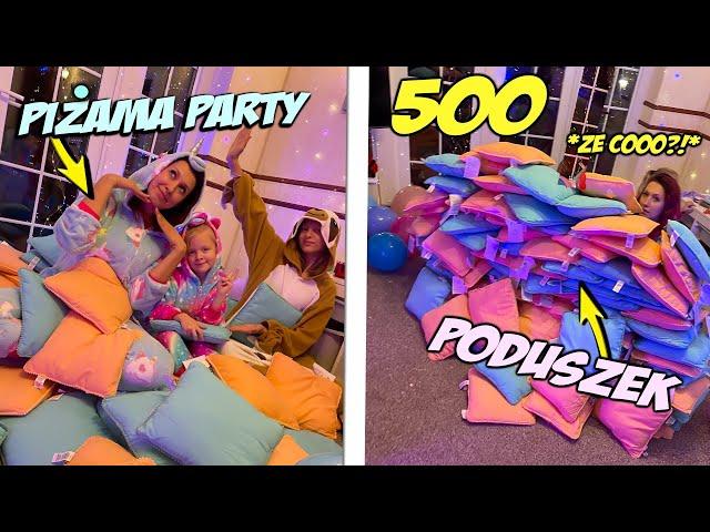 PIŻAMA PARTY MIKOŁAJA 500 poduszek w pokoju?! Imprezka Kookyloos Marivo Vlog #63