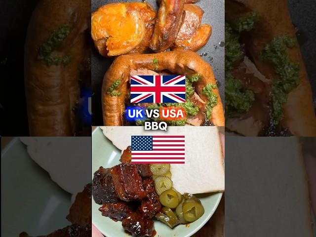 UK vs USA | BBQ