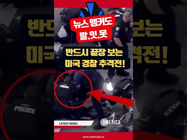 반드시 끝장 보는 미국 경찰 추격전