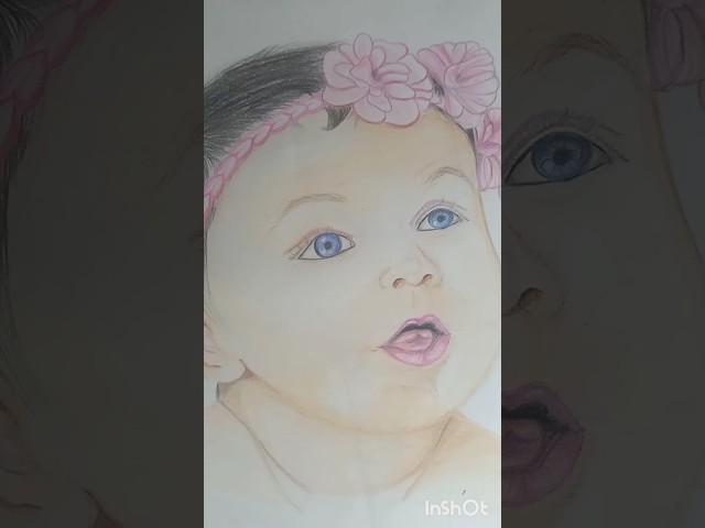Baby girl drawing | sketch | Fun with Avni and Aarav #avni #drawing