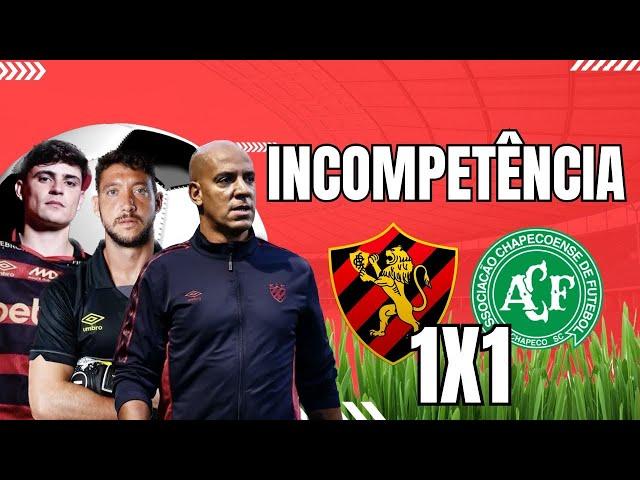 SPORT DECEPCIONA A TORCDA E FICA NO EMPATE COM A CHAPECOENSE! AO VIVO!