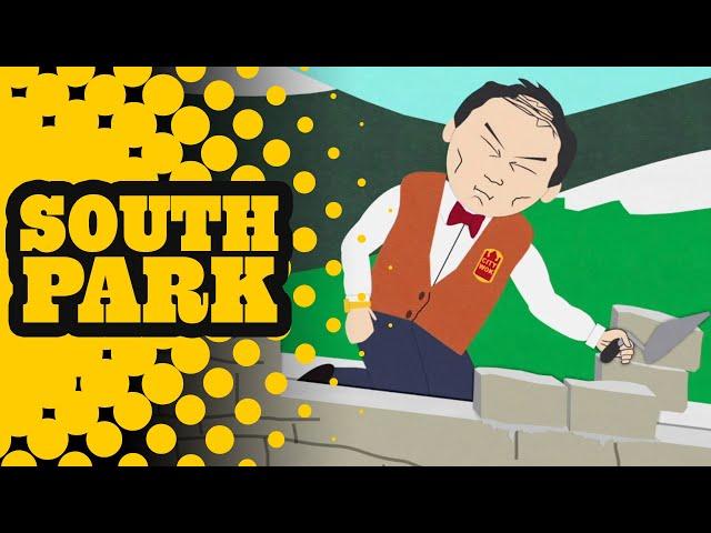 City Wok Guy Builds a Great Wall - SOUTH PARK