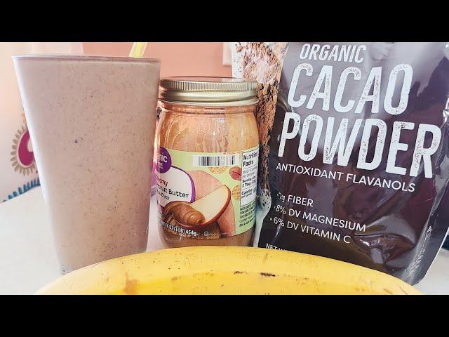 Healthy Peanut Butter Banana Shake