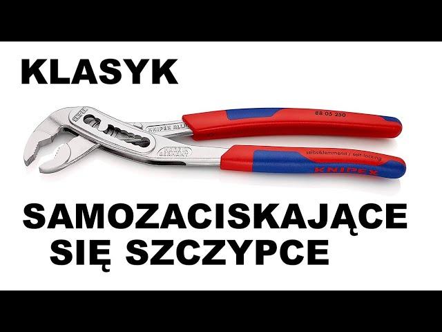 Klasyczne samozaciskające się szczypce do rur i nakrętek KNIPEX Alligator 88 05 250