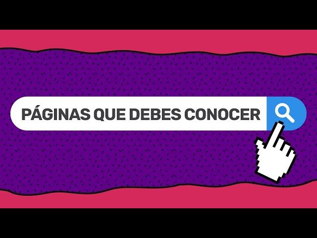 13 PÁGINAS WEB que debes conocer! ️