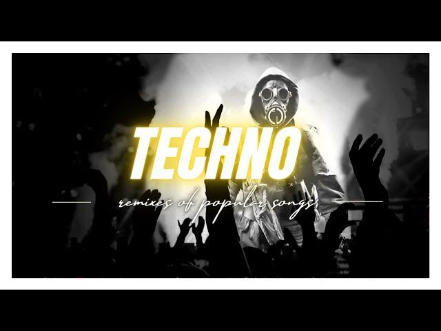 TECHNO MIX 2023 - Remixes Of Popular Songs ┃ DJ HYPERTECHNO Rave Music Remix Mix 2023