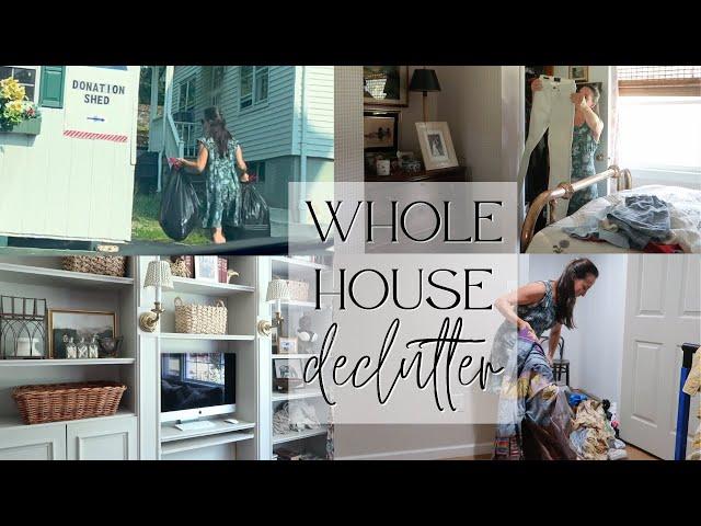 Decluttering EVERY Room in Our Home