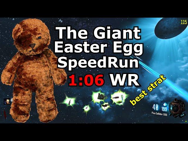 The Giant Easter Egg SpeedRun World Record solo 1:06 4k