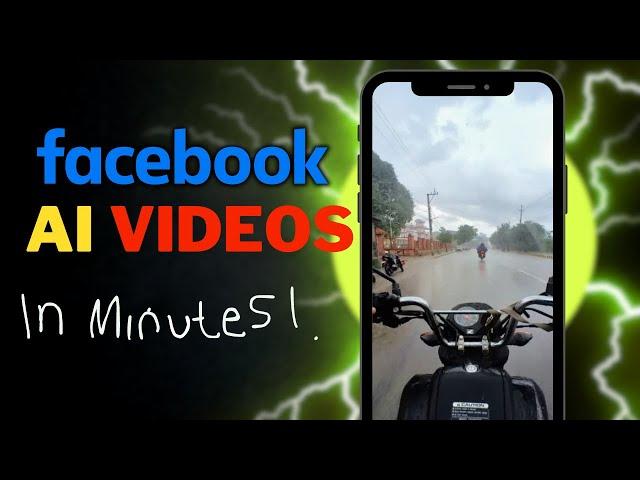 How to Create Facebook Videos Fast with AI | Make Money with Facebook Monetization