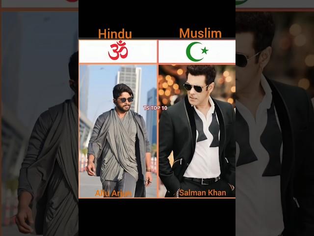 top 10 Bollywood and tollywood actor religion with name #top10 #actor #religion #trending