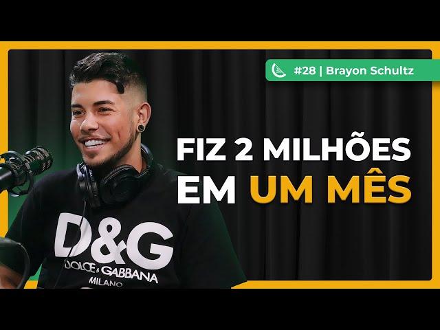 Queimou a Carteira de Trabalho e Fez 2 Milhões no Marketing Digital - Brayon Schultz - Kiwicast #28