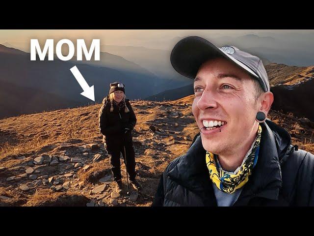 I Took Mom Trekking in the Himalayas of Nepal! 