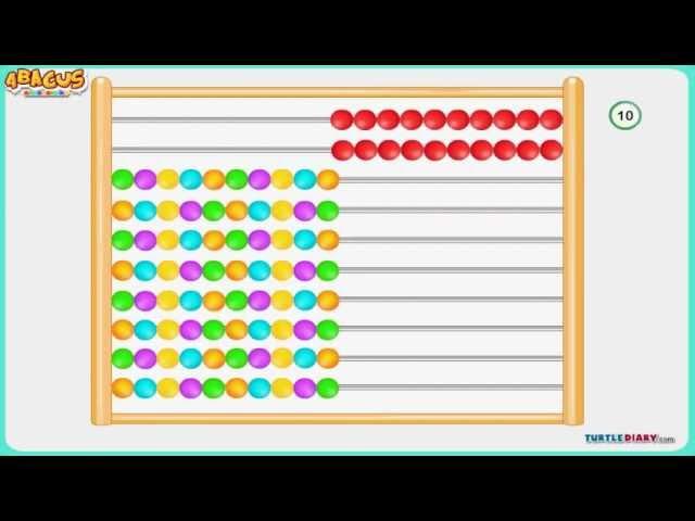 Learn To Use an Abacus To Count! *Math for Kids*