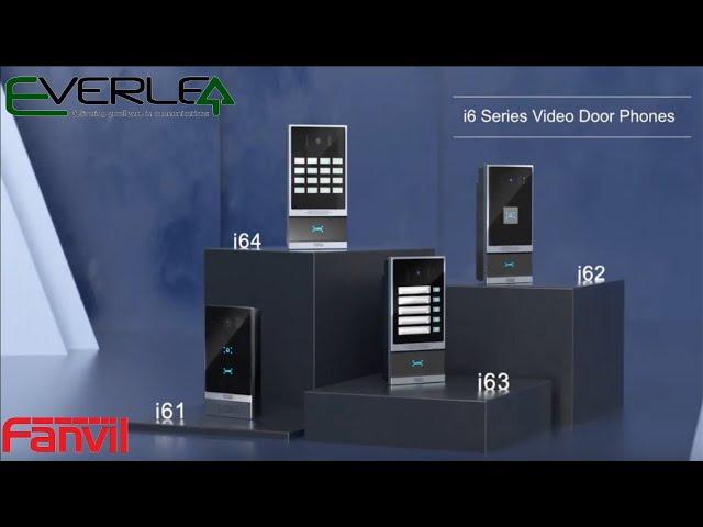 Fanvil i6 Series High end Video Door Phone