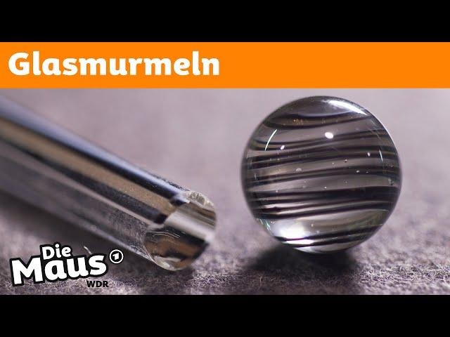 Wie kommt das Muster in die Murmel? | Die Maus | WDR