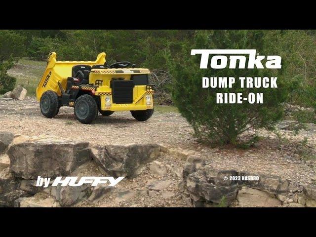 Tonka Dump Truck | Battery Ride-On | Huffy