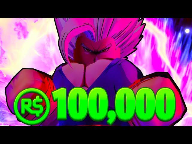 I Spent $100,000 ROBUX To Get 0.001% Beast Gohan In ROBLOX... (Anime Reborn)