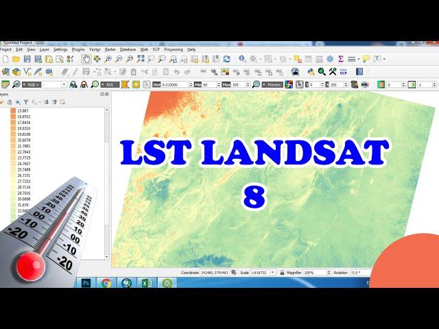 Land surface temperature Landsat 8 |  la temperature  Landsat 8