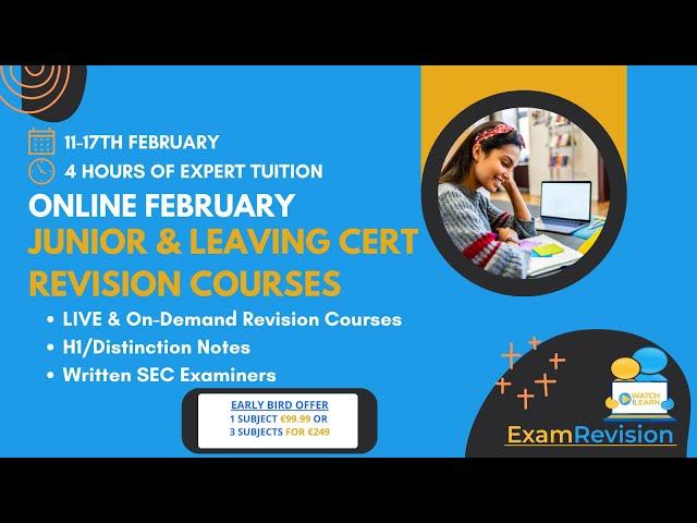 1 Day Intensive Revision Courses with ExamRevision!   