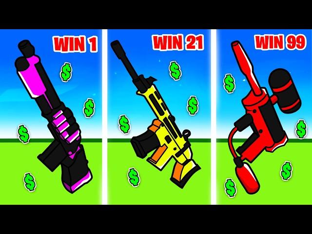 WINNING with EVERY GUN in Roblox Rivals..