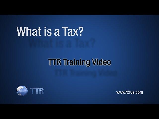 What is a Tax?