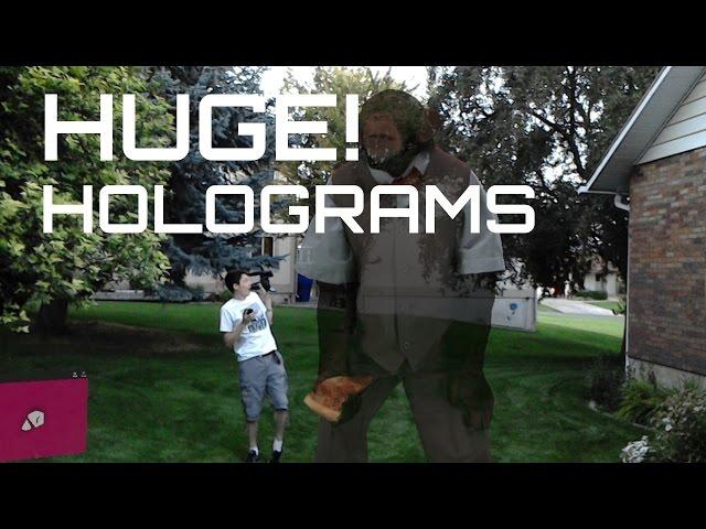 Breaking Reality: How Big Can Holograms Get? | HoloLens