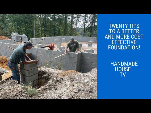 The House Foundation That Offers The Greatest Value... Handmade House TV #185