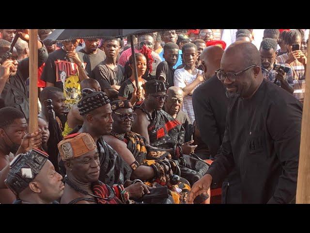 WOOW KWASI APPIAH LEADS KURT OKRAKU AND THE GFA MEMBERS TO POOLEY’S FUNERAL GROUNDS