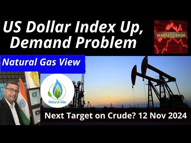 Crude oil analysis for Tuesday 12 Nov 2024 | Live Crude Oil Analysis & Natural Gas Narget? Big Crash