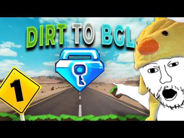 DIRT TO BGL | GETTING MY FIRST DIAMOND LOCK | GROWTOPIA