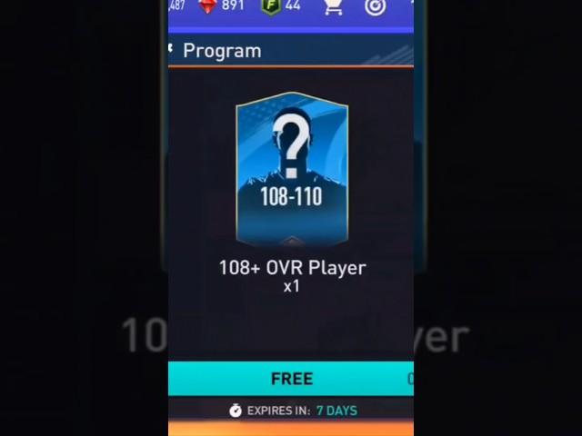 FREE 108-110 REWARDS #fifamobile