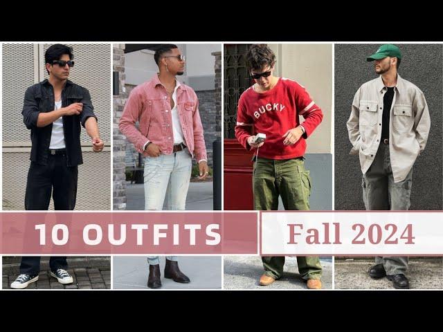 10 Latest Fall Outfit Ideas for Men 2024 | Men's Fashion