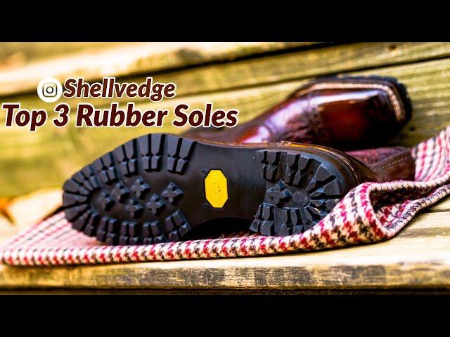 Top 3 Rubber Soles for Shoes and Boots. Dainite, Vibram & Commando Soles