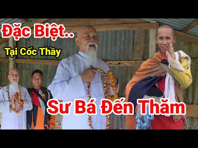 Cực Nóng.. Sư Bá Đến Thăm Cốc Của Thầy Minh Tuệ Mặc Nguyên Bộ Đồ Trắng.. Đến Cốc Quá Đặc Biệt