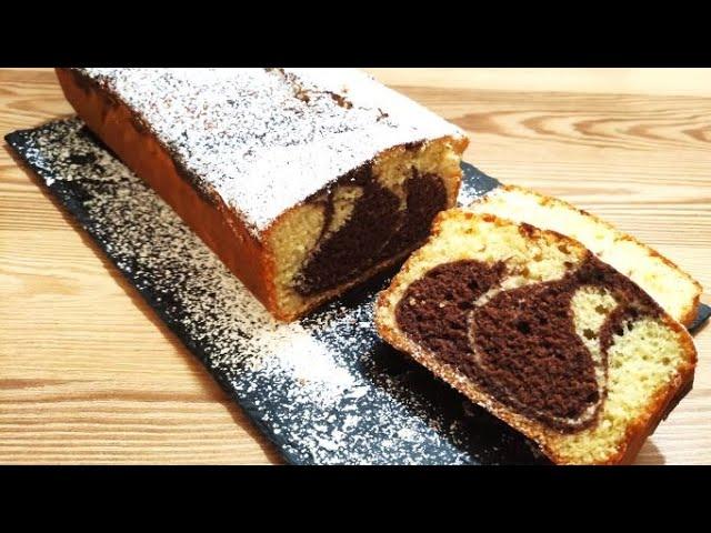 Fluffy cake with cocoa (without separating the eggs and without a scale) Measure with a cup.