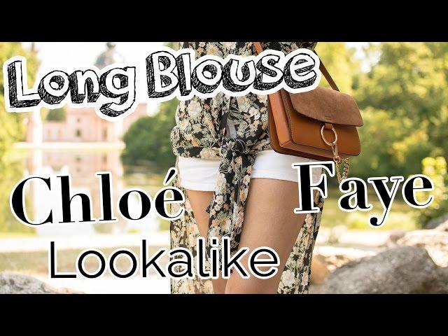 Lookbook | Outfit Ideas | Long Blouse and Chloé Faye Lookalike