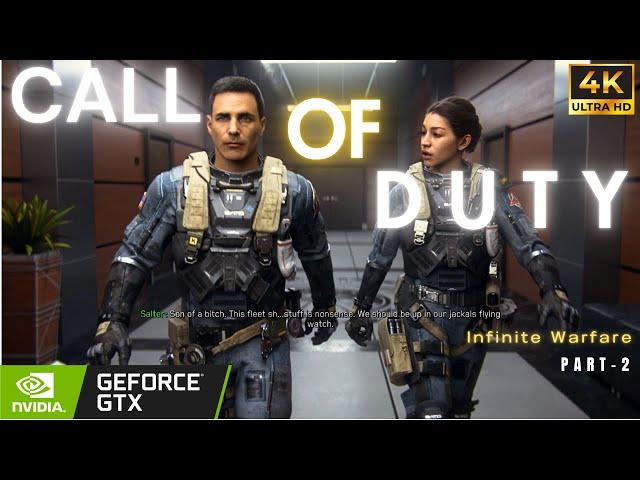 Infinite Warfare Campaign Gameplay Part 2 – Intense Space Ambush! (No Commentary)