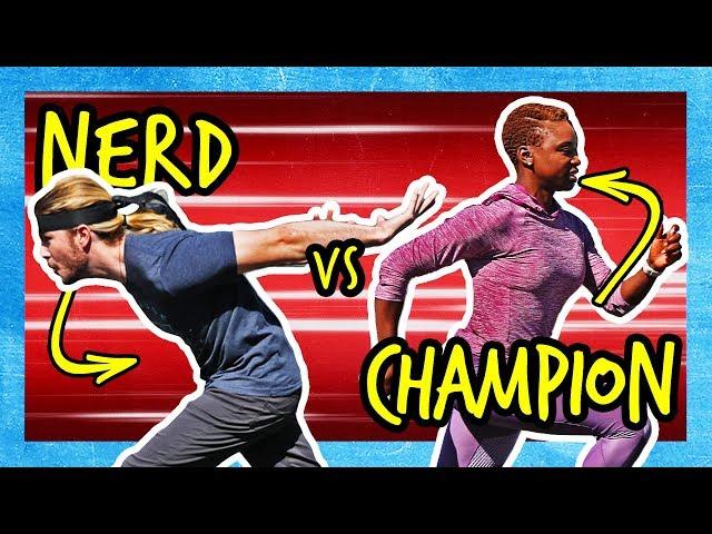 Is Naruto Running FASTER? (vs. Gold Medalist Sprinter!)