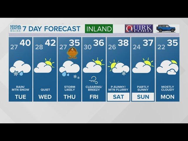 NEWS CENTER Maine Weather Video Forecast