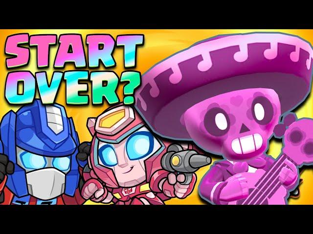 TRANSFORMERS UPDATE - Should you START OVER in Squad Busters??