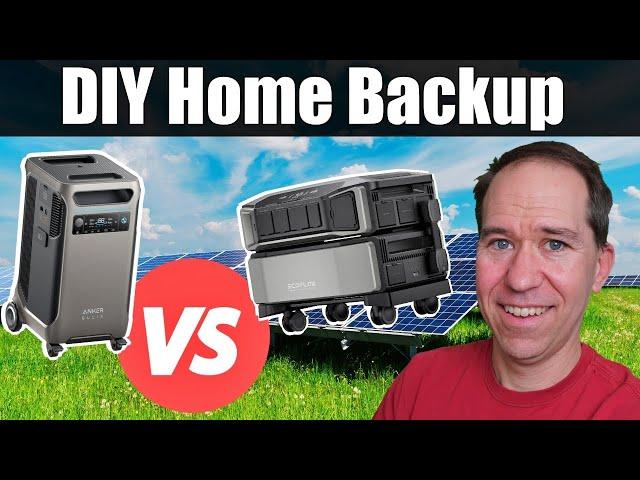 I Installed Two Home Battery Systems - Which is Best? | Anker HPP VS EcoFlow SHP2